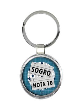 Sogro Nota Dez : Gift Keychain Father in Law Portuguese For Birthday Christmas