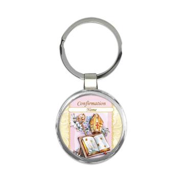 Confirmation : Gift Keychain Catholic Religious Sacrament Souvenir Giveaway