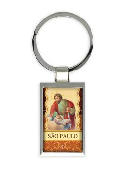 Sao Paulo : Gift Keychain Católica Católico Santo Religiosa