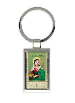 Santa Luzia : Gift Keychain Católica Católico Santa Religiosa