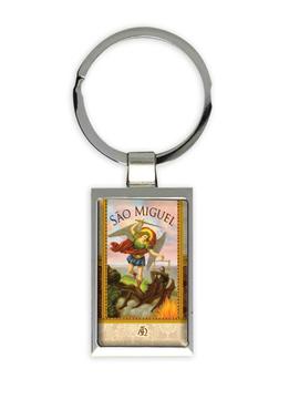 Sao Miguel Arcanjo : Gift Keychain Católica Católico Santo Angel Religiosa