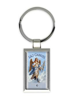 Sao Gabriel Arcanjo : Gift Keychain Católica Católico Anjo Angel Religiosa