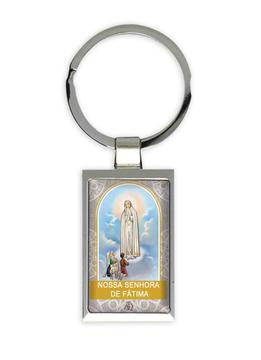 Nossa Senhora de Fátima : Gift Keychain Católica Católico Santo Religiosa
