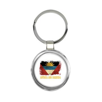 Antigua And Barbuda Flag : Gift Keychain North America Country Souvenir Pride Citizen Patriotic