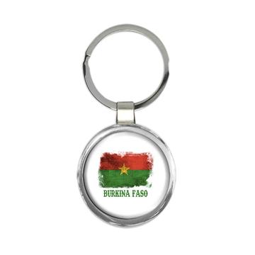 Burkina Faso Flag Burkinan : Gift Keychain Africa African Country Souvenir Patriotic Pride Vintage