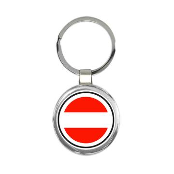 Austria : Gift Keychain Flag Never Underestimate The Power Austrian Expat Country