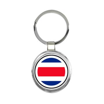 Costa Rica : Gift Keychain Flag Never Underestimate The Power Rican Expat Country
