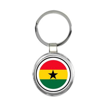 Ghana : Gift Keychain Flag Never Underestimate The Power Ghanaian Expat Country