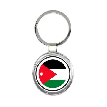 Jordan : Gift Keychain Flag Never Underestimate The Power Jordanian Expat Country