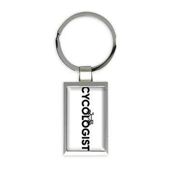 Cycologist : Gift Keychain Bike Bicycle Therapy Sport Physicology