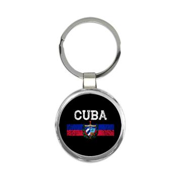 Cuban Flag Coat Of Arms : Gift Keychain Cuba Pride Independence Day National Symbol