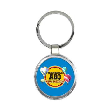 New Mexico Hot Air Balloons : Gift Keychain Albuquerque Adventurer Wall Poster Ballooning