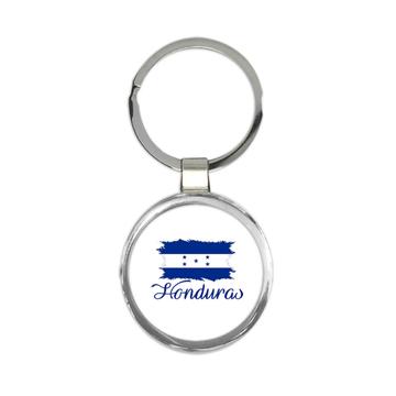 Honduras Flag : Keychain Gift  Honduran Country Expat