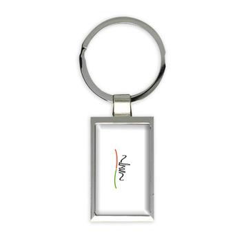 Iran Flag Colors : Gift Keychain Iranian Travel Expat Country Minimalist Lettering