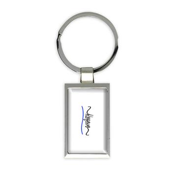 Kosovo Flag Colors : Gift Keychain Kosovan Travel Expat Country Minimalist Lettering
