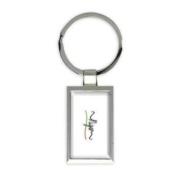 Niger Flag Colors : Gift Keychain Travel Expat Country Minimalist Lettering