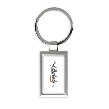 Netherlands Flag Colors : Gift Keychain Dutch Travel Expat Country Minimalist Lettering