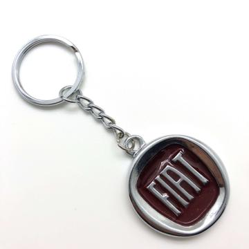 Fiat Metal : Keychain Gift Logo Ring Key Fob Car Holder Metallic