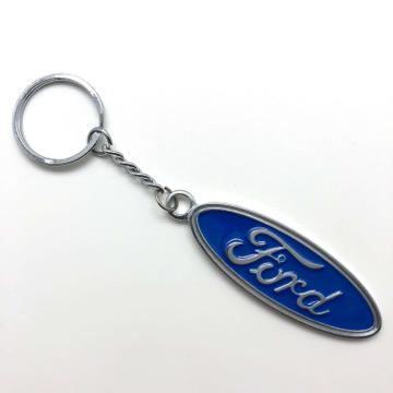 Ford Metal : Keychain Gift Logo Ring Key Fob Car Holder Metallic