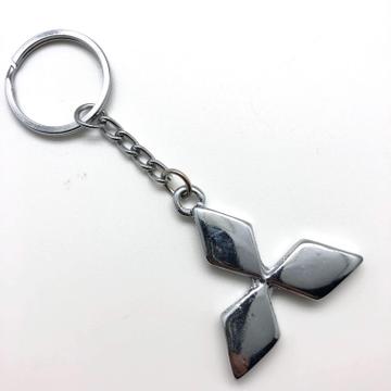 Mitsubishi Metal : Keychain Gift Logo Ring Key Fob Car Holder Metallic