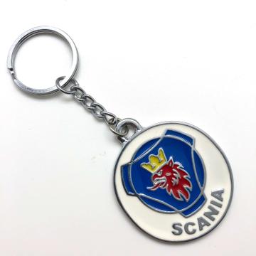 Scania Metal : Keychain Gift Logo Ring Key Fob Car Holder Metallic