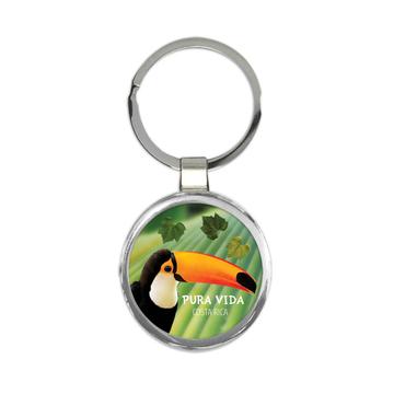 Toucan : Gift Keychain Bird Tropical Animal Pura Vida Costa Rica