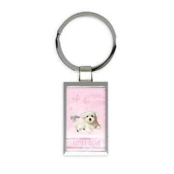 Poodle Mom : Gift Keychain Dog Puppy Pet Animal Cute Little Love