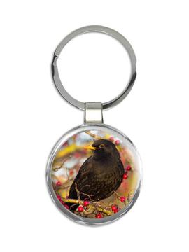 Starling Bird : Gift Keychain Animal Nature Colorful Ecology Pet Birdwatcher Exotic