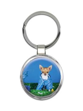 Dog : Gift Keychain Pet Animal Puppy Chihuahua Funny Cute Umbrella