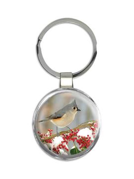Cardinal : Gift Keychain Bird Nature Animal Christmas Winter Watching