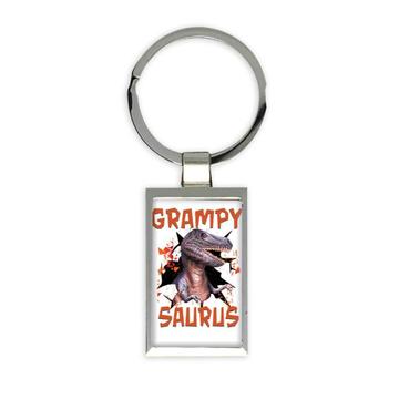T Rex GRAMPY Saurus : Gift Keychain Grandpa Grandfather Family Dinosaur Jurassic