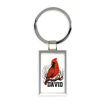 Personalized Cardinal Mug : Gift Keychain Name Bird Grieving Loved One Customizable