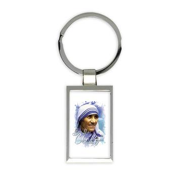 Mother Teresa : Gift Keychain Catholic Religious Madre De Calcuta Saint Christian
