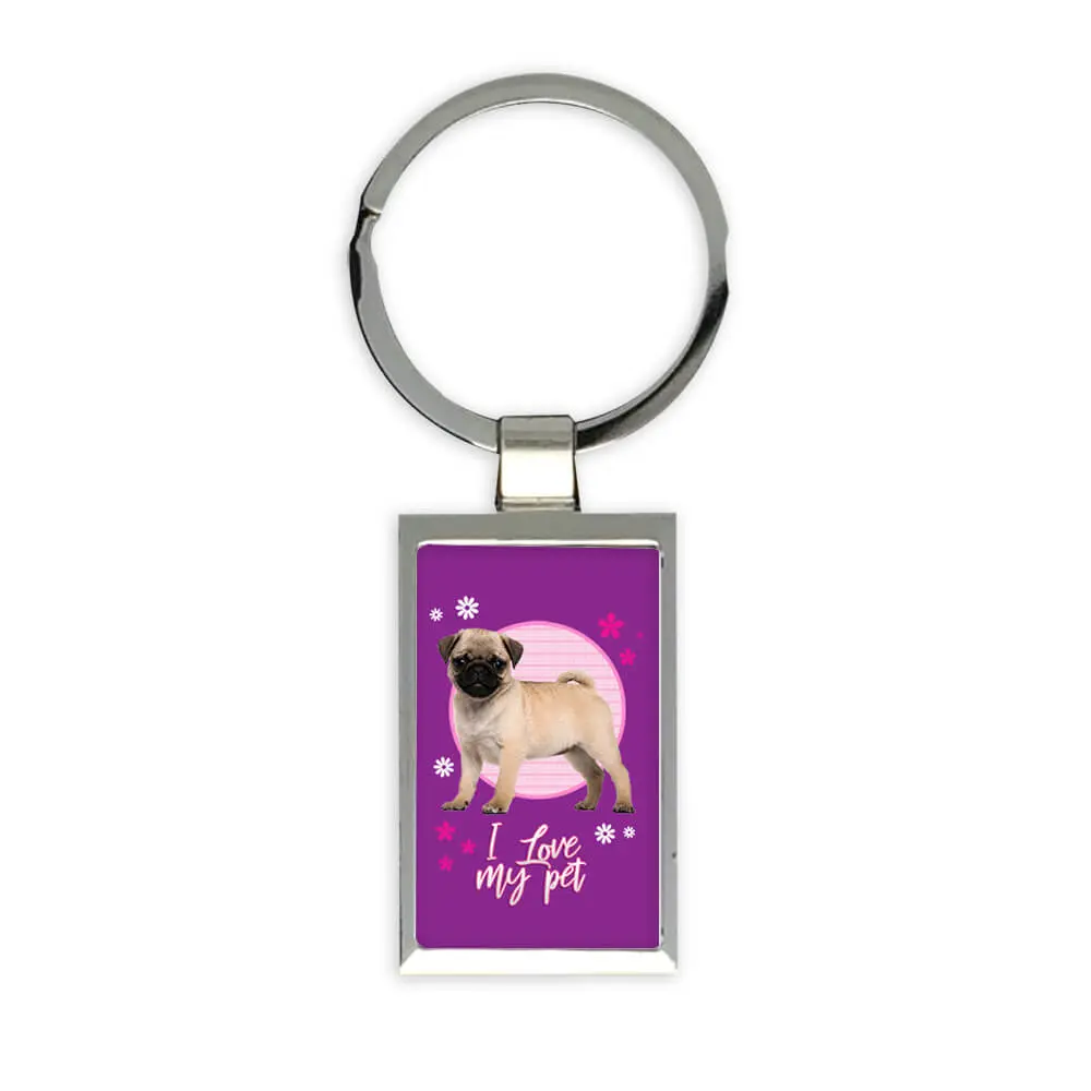 Dog Decor Keychain