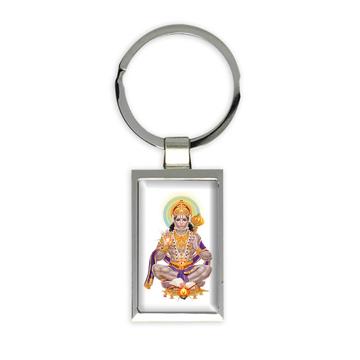 Hanuman Hindu Poster : Gift Keychain Indian God For Home Wall Decor Vintage Style