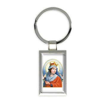 Saint Hedwig the Queen : Gift Keychain Catholic Religious