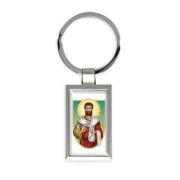 Saint Barnabas : Gift Keychain Catholic Religious