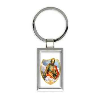 Saint Ladislaus : Gift Keychain Catholic Religious