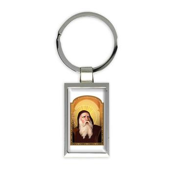 Saint Raymond llull : Gift Keychain Catholic Religious