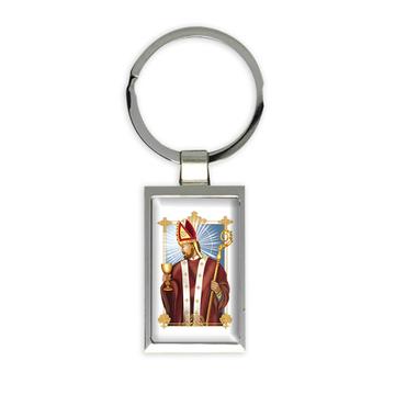 Saint Richard : Gift Keychain Catholic Religious