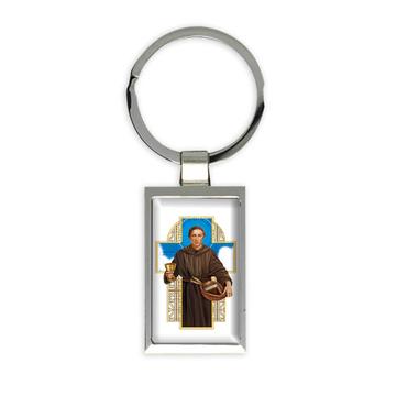 Saint John of Sahagun : Gift Keychain Catholic Religious