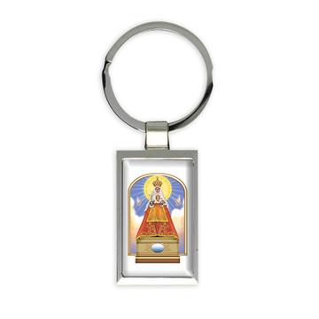Virgen de Montserrat : Gift Keychain Saint Catholic Religious