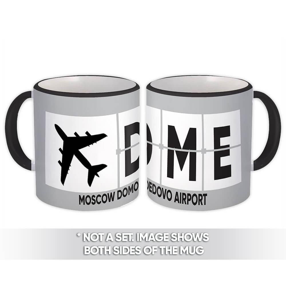 Gift Mug : Russia Moscow Domodedovo Airport DME Airline Travel Pilot AIRPORT