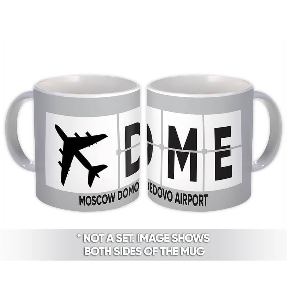 Gift Mug : Russia Moscow Domodedovo Airport DME Airline Travel Pilot AIRPORT