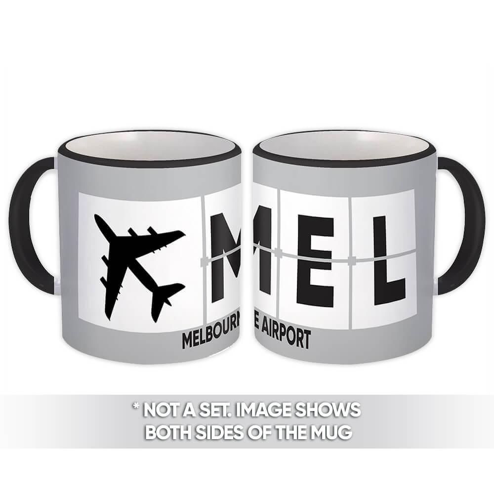 Gift Mug : Australia Melbourne Airport MEL Airline Travel Pilot AIRPORT