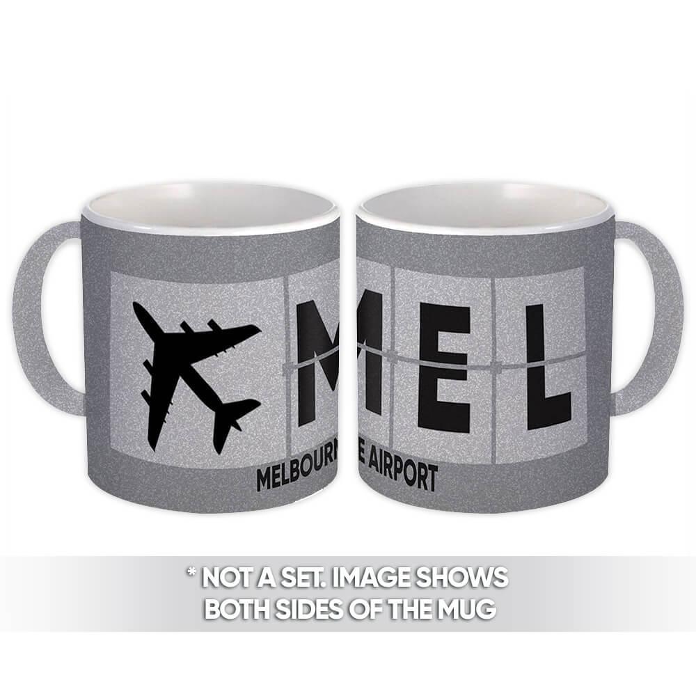 Gift Mug : Australia Melbourne Airport MEL Airline Travel Pilot AIRPORT