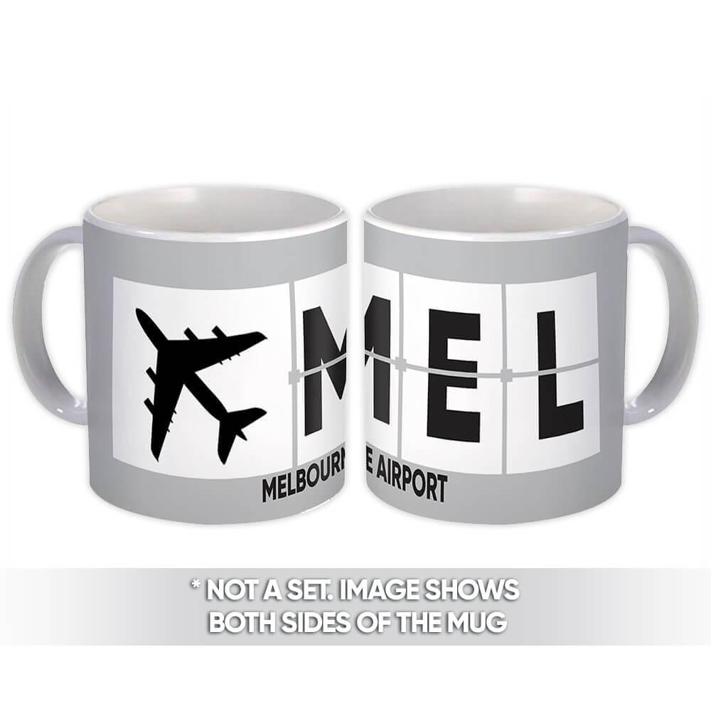 Gift Mug : Australia Melbourne Airport MEL Airline Travel Pilot AIRPORT