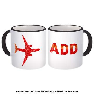 Ethiopia Addis Ababa Airport ADD : Mug Airline Travel Crew Gift Pilot AIRPORT