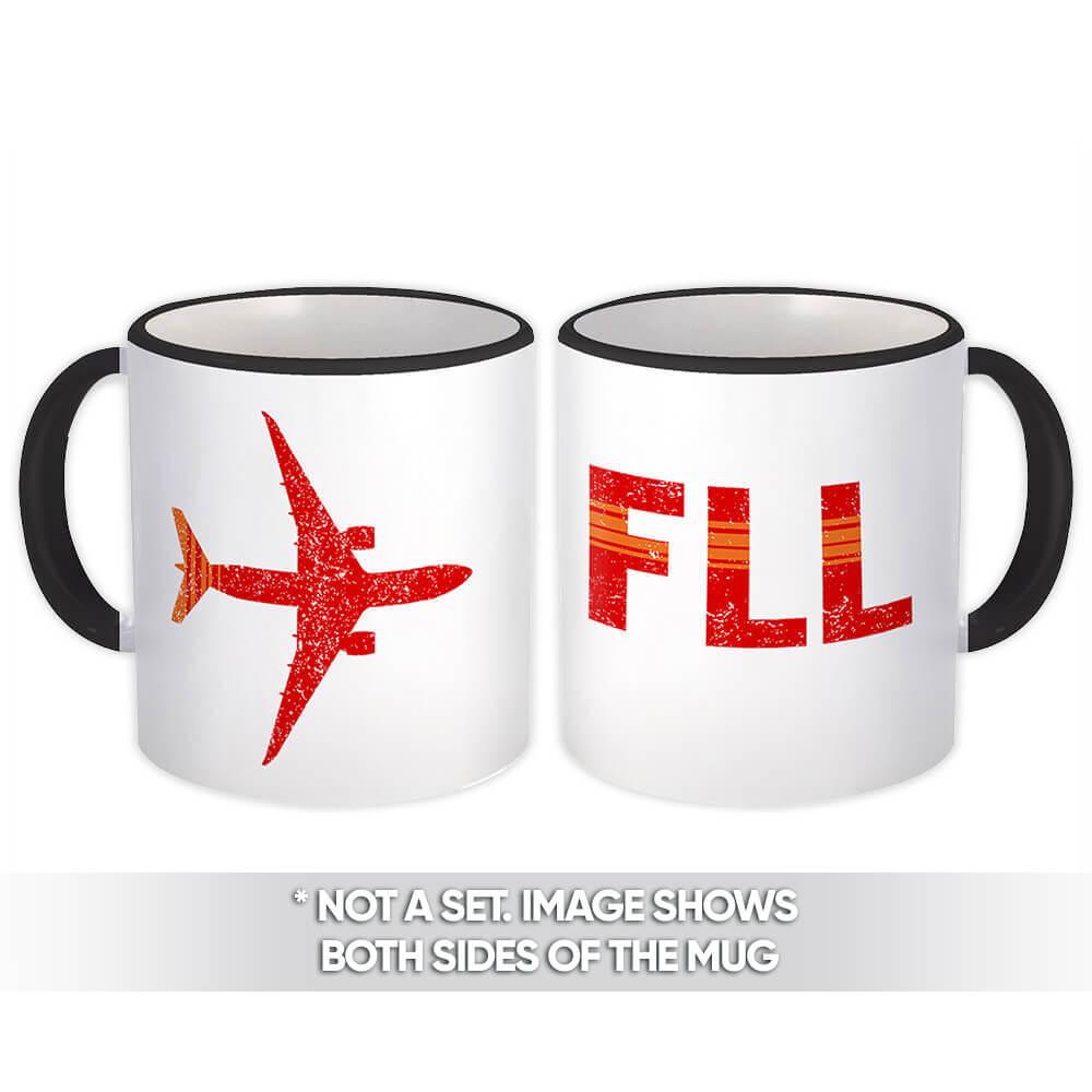 Gift Mug : USA Fort Lauderdale Airport Florida FLL Travel Airline Pilot AIRPORT