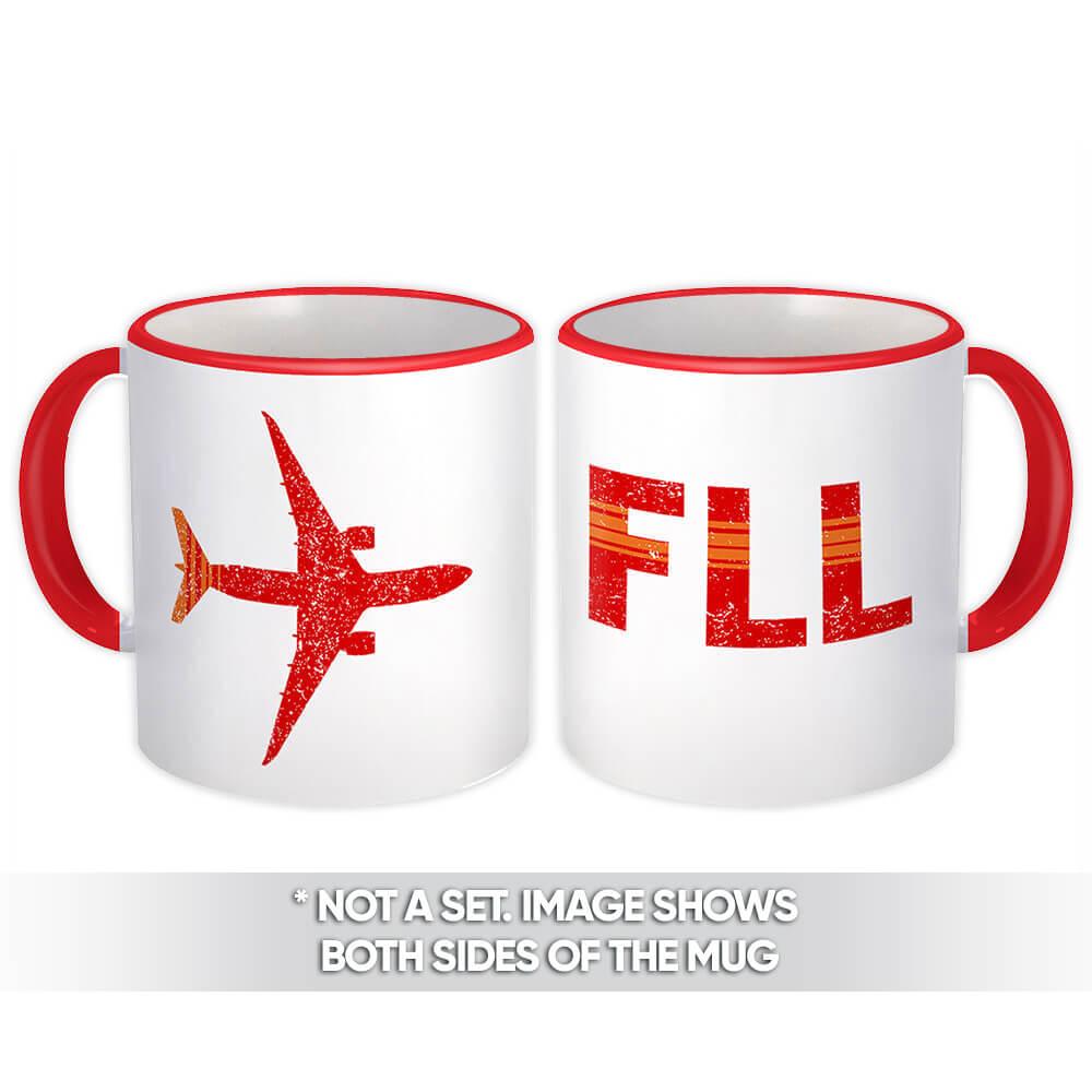 Gift Mug : USA Fort Lauderdale Airport Florida FLL Travel Airline Pilot AIRPORT